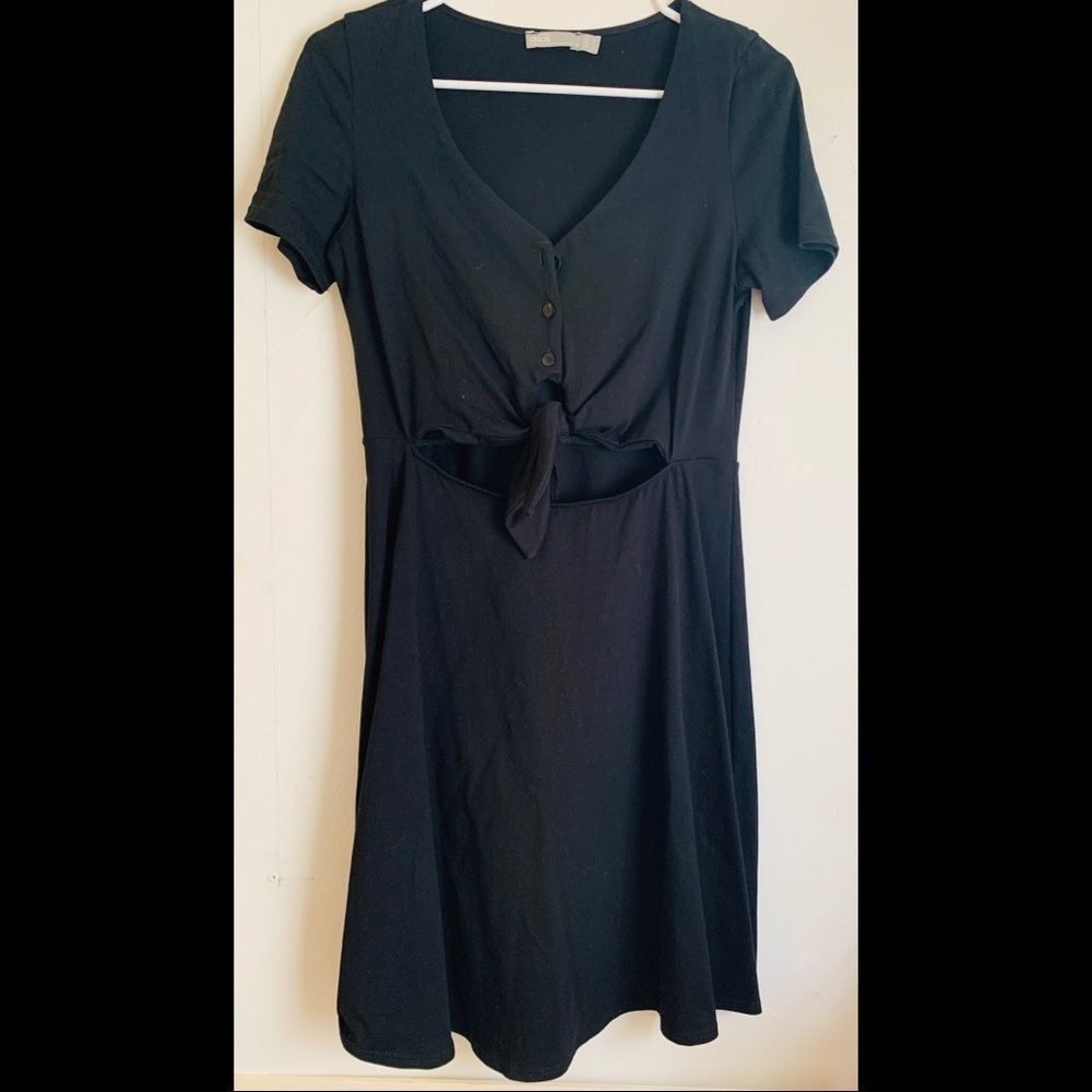 ASOS casual black dress